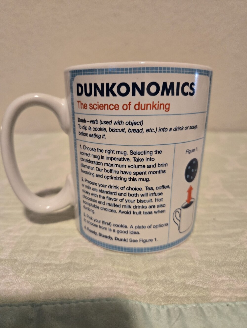 Dunkonomics The Science Of Dunking Coffee Mug.